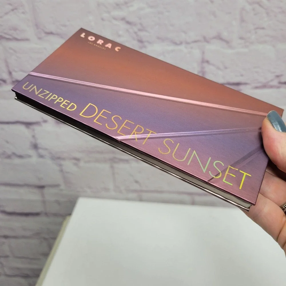 NEW No Box Lorac Unzipped DESERT SUNSET Eyeshadow‎ Palette 10 Shades + Mirror
